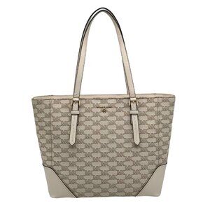Michael Kors Signature Canvas Natural Beige Aria Tote
